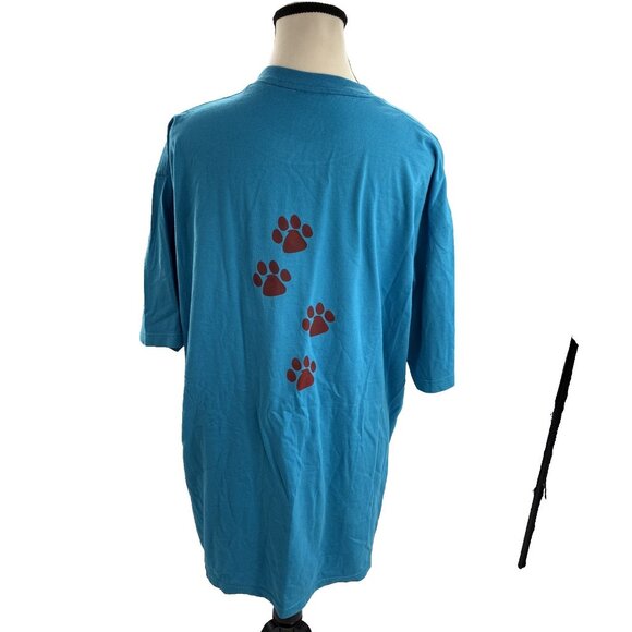 Vintage Hiram College 1993 T Shirt Unisex Size XL Blue Graphic Tee Single Stitch - Picture 4 of 7